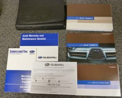 2006 Subaru B9 Tribeca Owner's Manual Set