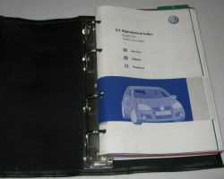 2006 Volkswagen GTI Owner's Manual Set