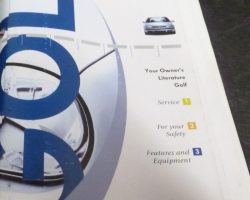 2006 Volkswagen Golf Owner's Manual