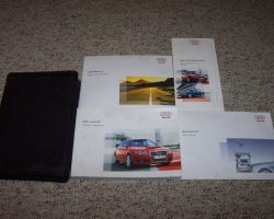 2007 Audi S4 Owner's Manual Set