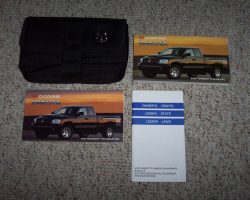 2007 Dodge Dakota Owner's Operator Manual User Guide Set