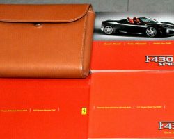 2007 Ferrari F430 Spider Owner's Manual Set