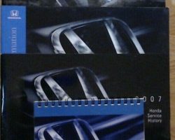 2007 Honda Fit Owner's Manual Set