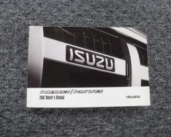 2007 Isuzu i-290 Owner's Manual