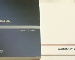 2007 Kia Sedona Owner's Manual Set