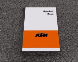 2007 KTM LC4 690 Baja Owner Operator Maintenance Manual
