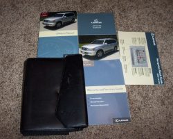 2007 Lexus LX470 Owner's Manual Set