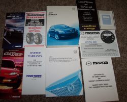 2007 Mazda3 Owner's Manual Set