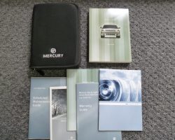 2007 Mercury Montego Owner's Manual Set