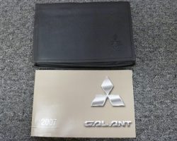 2007 Mitsubishi Galant Owner's Manual Set