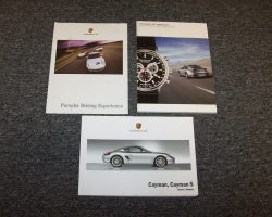 2007 Porsche Cayman & Cayman S Owner's Manual Set