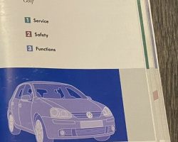 2007 Volkswagen Golf Owner's Manual