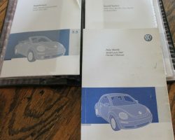 2007 Volkswagen New Beetle Convertible Owner's Manual