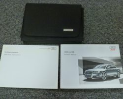 2008 Audi S8 Owner's Manual Set