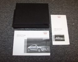 2008 Audi TT Coupe Owner's Manual Set