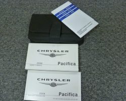 2008 Chrysler Pacifica Owner's Operator Manual User Guide Set