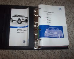 2008 Volkswagen Eos Owner's Manual Set
