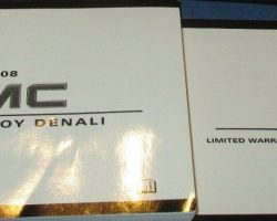 2008 GMC Envoy Owner's Manual Set