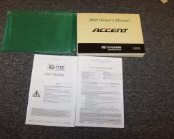 2008 Hyundai Accent Owner's Manual Set
