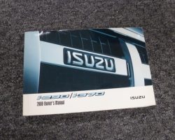 2008 Isuzu i-290 Owner's Manual