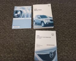 2008 Mazda Tribute Owner's Manual Set