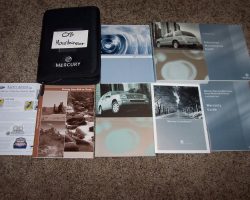 2008 Mercury Mountaineer Owner's Manual Set