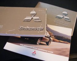 2008 Mitsubishi Endeavor Owner's Manual Set
