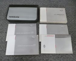 2008 Nissan Armada Owner's Manual Set