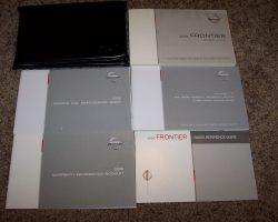2008 Nissan Frontier Owner's Manual Set
