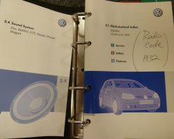 2008 Volkswagen Rabbit Owner's Manual Set