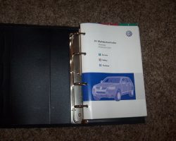 2008 Volkswagen Touareg Owner's Manual Set
