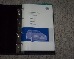 2008 Volkswagen R32 Owner's Manual Set