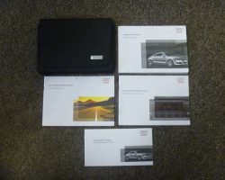 2009 Audi TT Coupe Owner's Manual Set