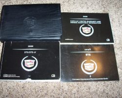 2009 Cadillac STS Owner's Manual Set