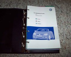 2009 Volkswagen Eos Owner's Manual Set