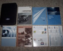 2009 Ford Expedition Owner's Manual Set