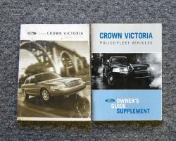 2009 Ford Crown Victoria Owner's Manual Set