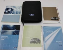 2009 Ford Taurus X Owner's Manual Set