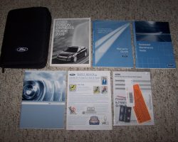 2009 Ford Fusion Owner's Manual Set