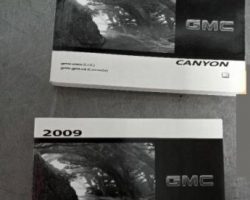 2009 GMC Canyon Owner's Manual Set