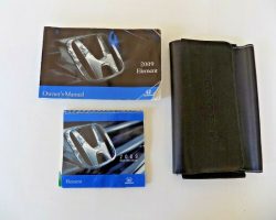 2009 Honda Element Owner's Manual Set