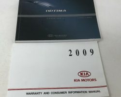 2009 Kia Optima Owner's Manual Set