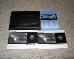 2009 Buick Lucerne Owner's Manual Set