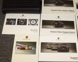 2009 Porsche Cayenne Turbo & Cayenne Turbo S Owner's Manual Set