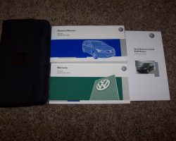 2009 Volkswagen Routan Owner's Manual Set