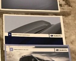 2009 Subaru Tribeca Owner's Manual Set