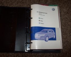 2009 Volkswagen Tiguan Owner's Manual Set