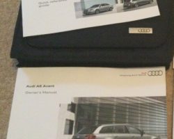 2010 Audi A6 Avant Owner's Manual Set