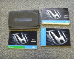 2010 Honda Element Owner's Manual Set