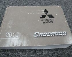2011 Mitsubishi Endeavor Owner's Manual